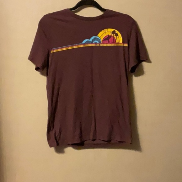 Arizona Jean Company Brown and Yellow Short Sleeve Tee - Picture 1 of 3